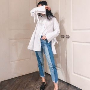 Hm studio big sleeve button down size 2